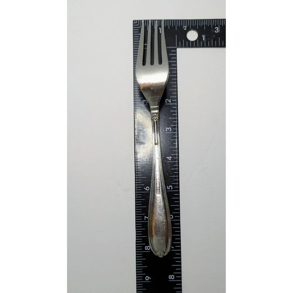 Princess House BARRINGTON Dinner Fork 18/10 Stainless Flatware 8 1/8